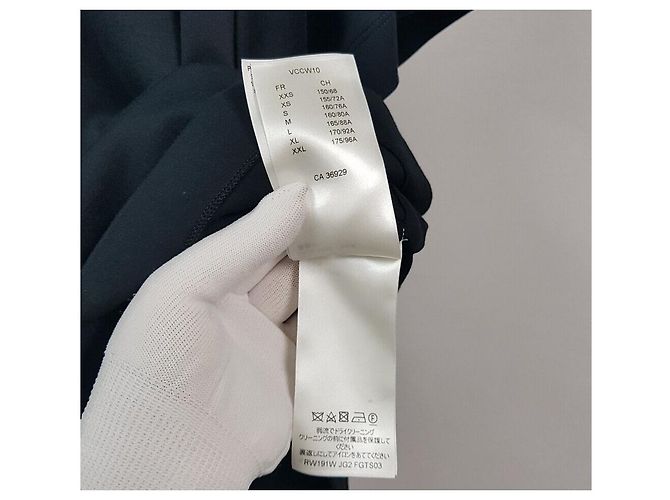 Louis Vuitton Damen-T-Shirt mit seitlichen Trägern Schwarz - Ansicht 8