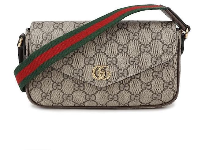 Gucci Borsa a tracolla Marrone - vista 3