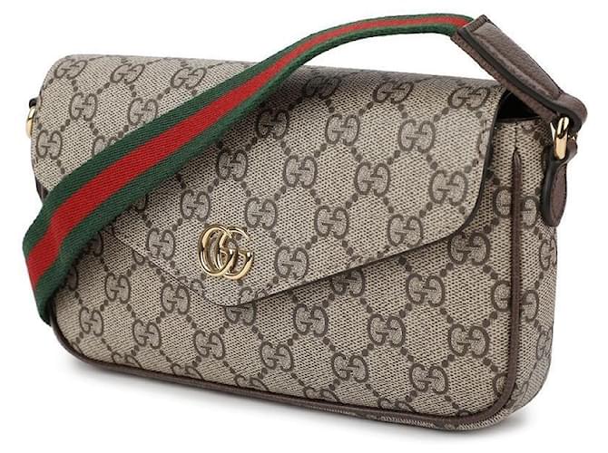 Gucci Borsa a tracolla Marrone - vista 4