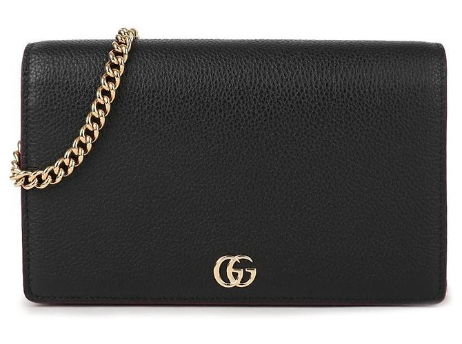 Gucci Portafoglio con catena Nero - vista 3