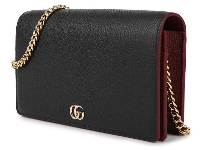 Gucci Portafoglio con catena Nero - vista 4
