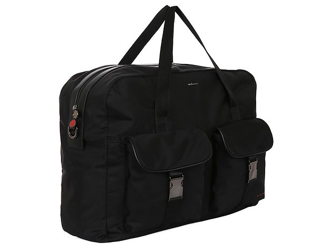 Kiton Borsa da viaggio in nylon Nero - vista 3