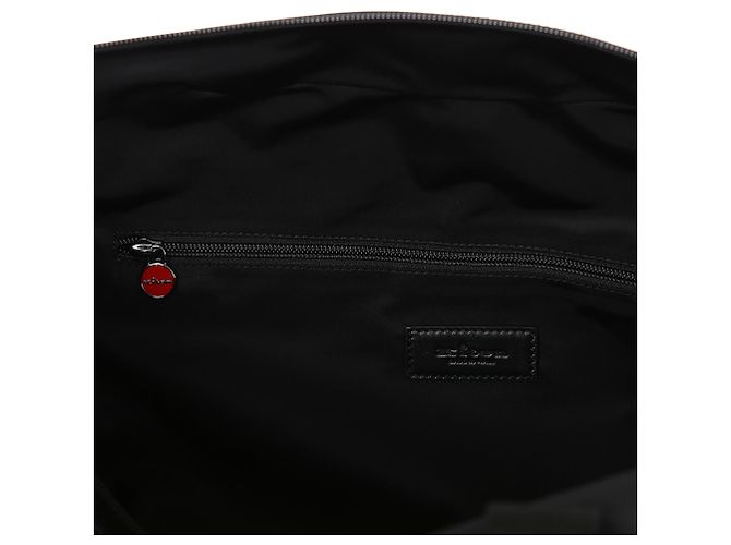 Kiton Borsa da viaggio in nylon Nero - vista 9