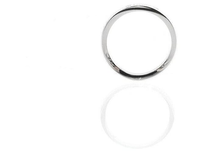 Cartier Ballerina-Ehering aus Platin mit Diamant, Größe Silber - Ansicht 2