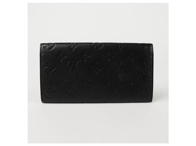 Louis Vuitton Cartera Larga Emily Negro - vista 3