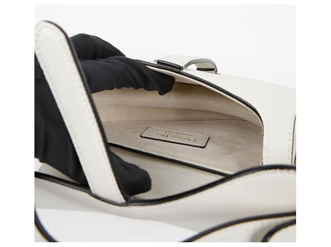Saddle Dior Mini Satteltasche Weiß - Ansicht 12