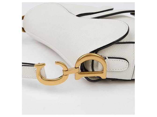 Saddle Dior Mini Satteltasche Weiß - Ansicht 6