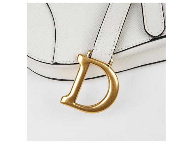 Saddle Dior Mini Satteltasche Weiß - Ansicht 8