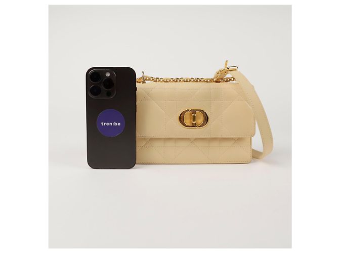 Dior Borsa a spalla mini Miss Caro Giallo - vista 10