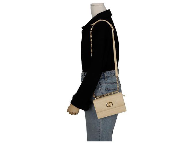Dior Borsa a spalla mini Miss Caro Giallo - vista 13