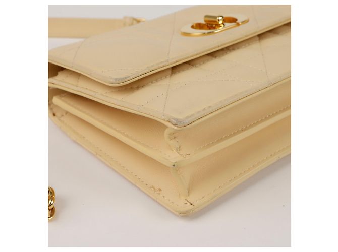 Dior Borsa a spalla mini Miss Caro Giallo - vista 7