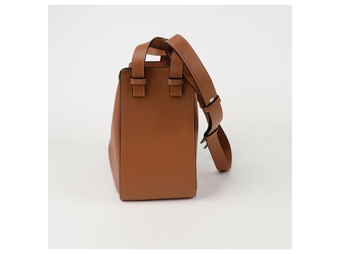 Loewe Borsa a Spalla Hammock Small Tote Marrone - vista 5