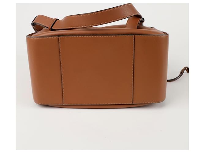 Loewe Borsa a Spalla Hammock Small Tote Marrone - vista 8