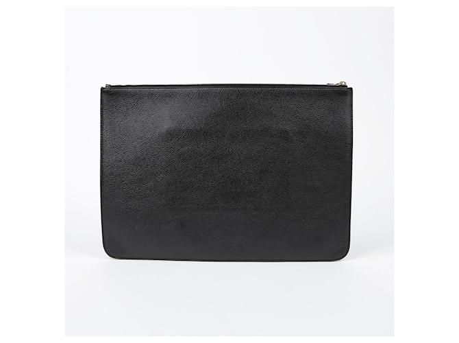 Balenciaga Clutch Logo Nero - vista 5
