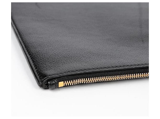 Balenciaga Clutch Logo Nero - vista 9