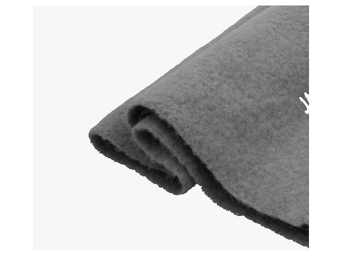 Jacquemus Jacquard-Logo-Fransen-Schal Braun - Ansicht 9