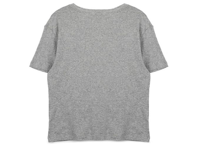 Miu Miu Jersey-T-Shirt mit Rand Braun - Ansicht 4