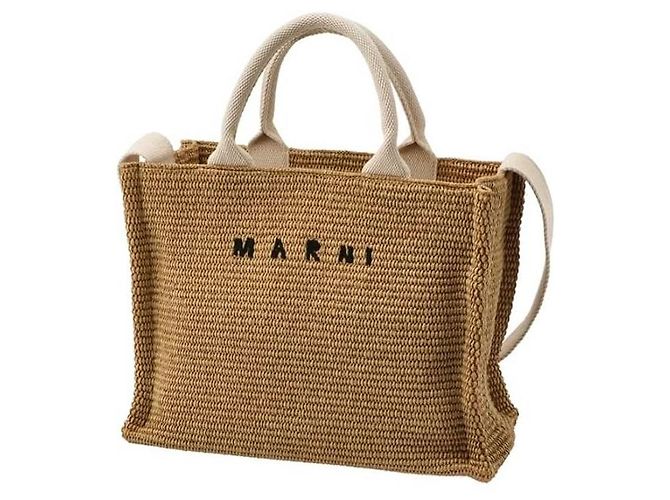 Marni Pequeña cesta Naranja - vista 5