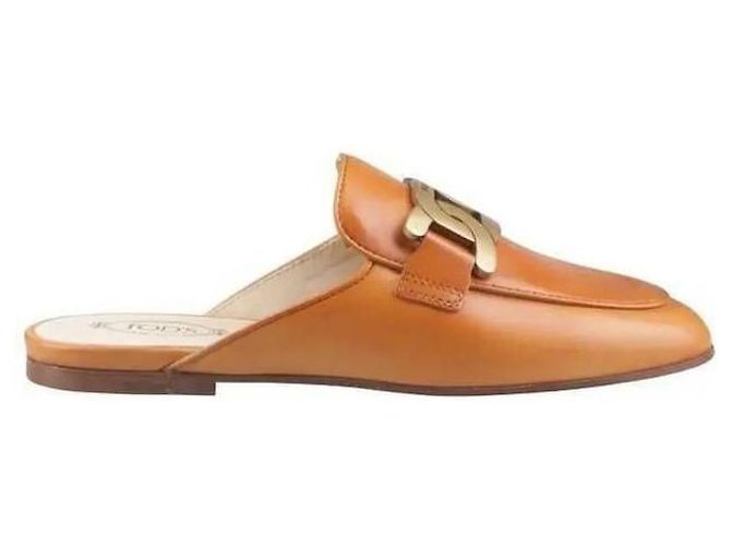 Tod's Mocassino in pelle Arancione - vista 3