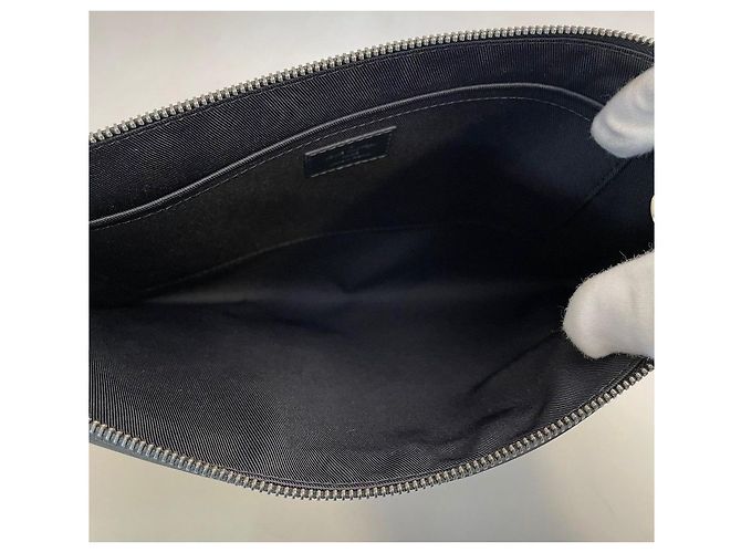 Louis Vuitton Pochette Clutch Schwarz - Ansicht 4