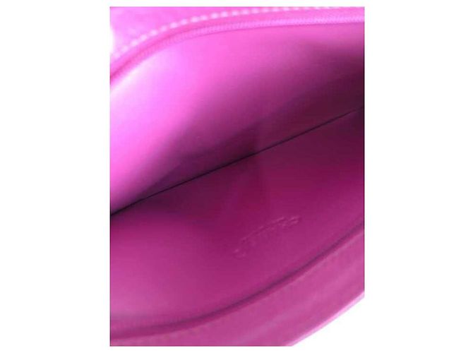 Chanel Pochette in shearling con catena Multicolore - vista 4