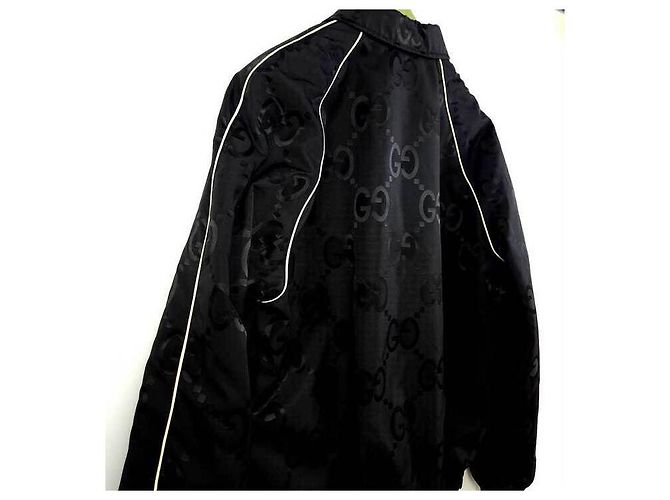 Gucci Jumbo-Canvas-Jacke GG Schwarz - Ansicht 4
