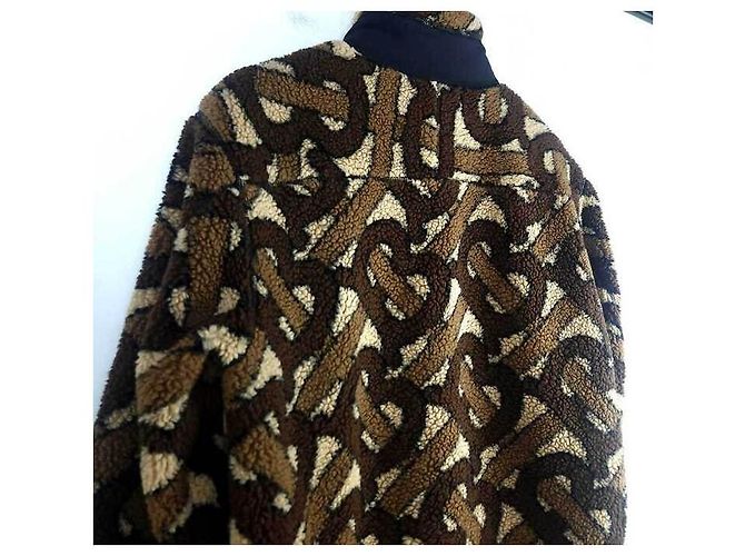 Burberry Giacca in pile TB - vista 4