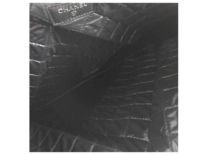 Chanel Borsa a mano in vernice classica Nero - vista 6