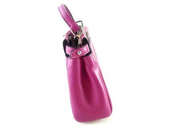 Fendi Borsa Tote Micro Peekaboo a tracolla Rosa - vista 2