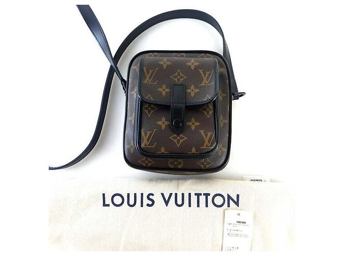Louis Vuitton Borsa a tracolla portafoglio Monogram Christopher - vista 6