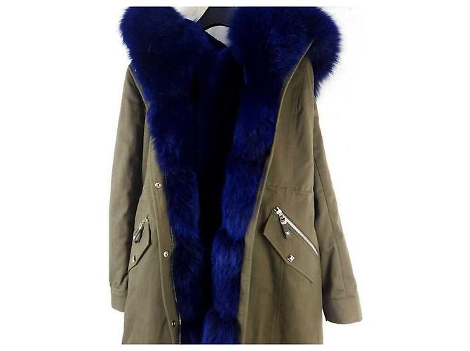Philipp Plein Faux Fur Trimmed Skull Parka Jacket - view 2