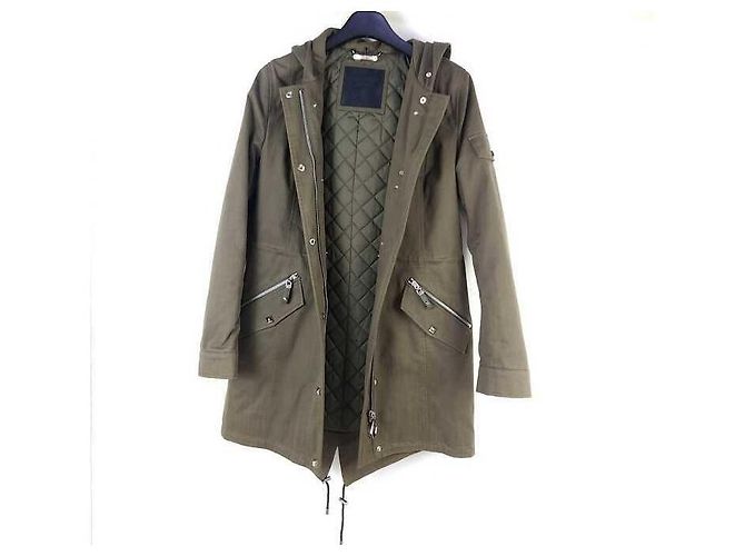 Philipp Plein Faux Fur Trimmed Skull Parka Jacket - view 3