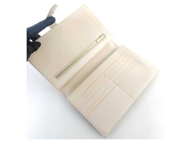Céline Ne Strap Medium Wallet White - view 6