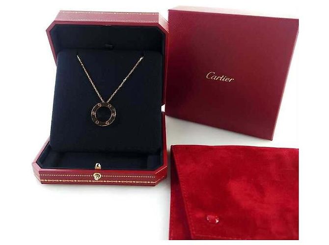 Love Cartier Collana Pendente Amore Nero - vista 6