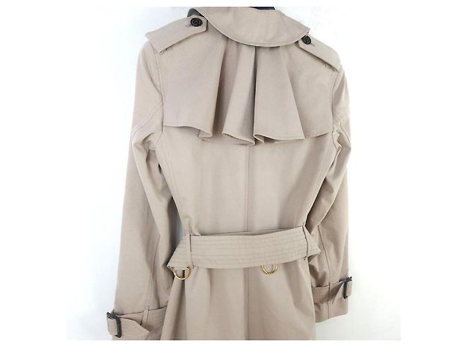 Burberry Trench-coat à volants - vue 4