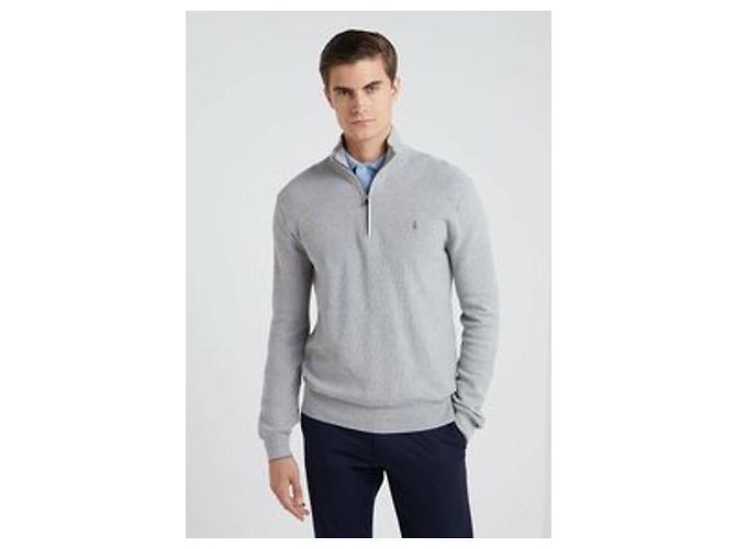 Ralph Lauren Quarter Zip Pullover with Pony Logo - view 4