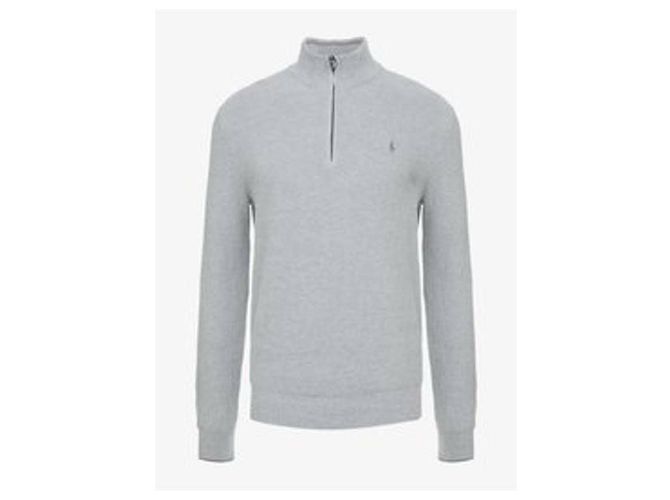 Ralph Lauren Quarter Zip Pullover with Pony Logo - view 6