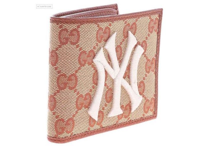 Gucci Portafoglio MLB da uomo Rosso - vista 2