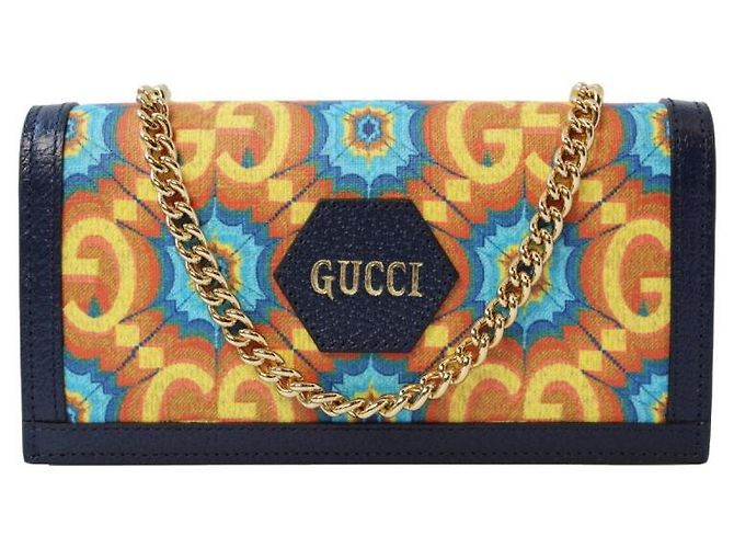 Gucci Borsa a spalla portafoglio CENTENNIAL Multicolore - vista 8