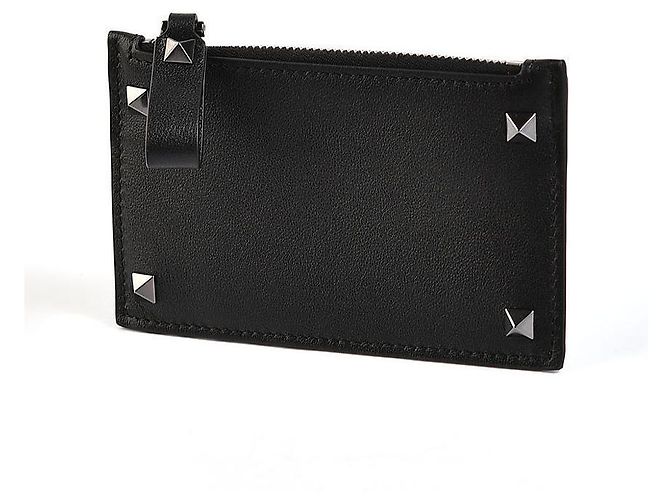 Valentino Tarjetero Rockstud Negro - vista 10