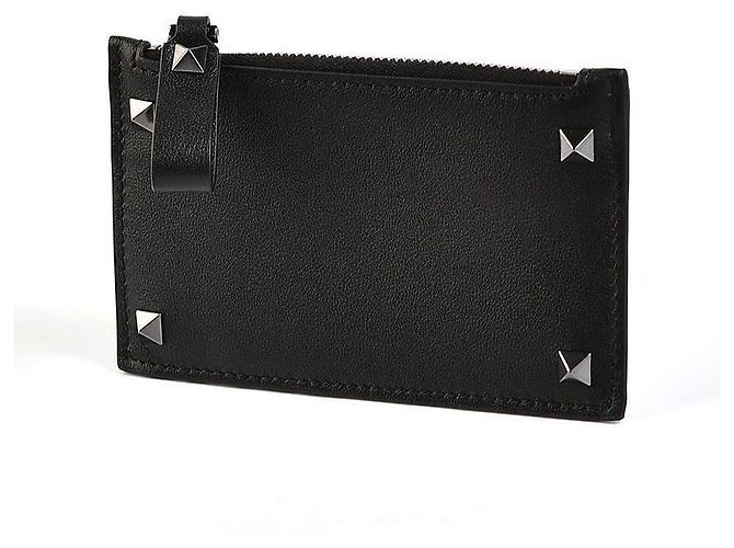 Valentino Tarjetero Rockstud Negro - vista 3