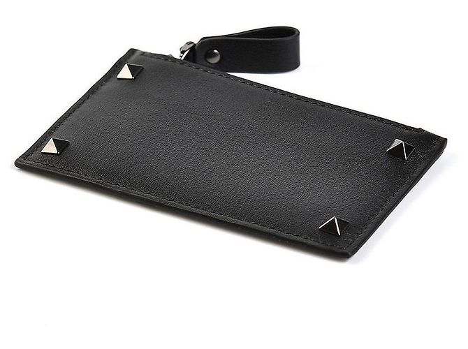 Valentino Tarjetero Rockstud Negro - vista 4