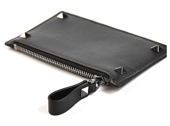Valentino Tarjetero Rockstud Negro - vista 5