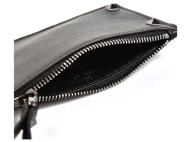 Valentino Tarjetero Rockstud Negro - vista 6