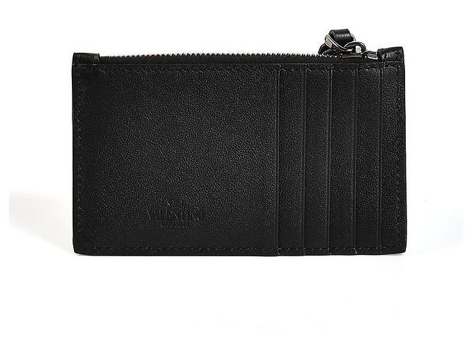 Valentino Tarjetero Rockstud Negro - vista 9