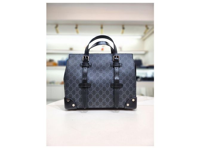Gucci Tote Bag mit schwarzem Schnallendetail - Ansicht 14