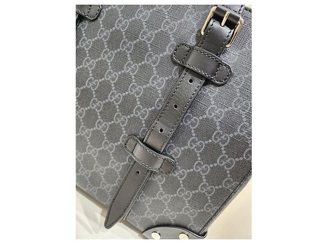 Gucci Tote Bag mit schwarzem Schnallendetail - Ansicht 22