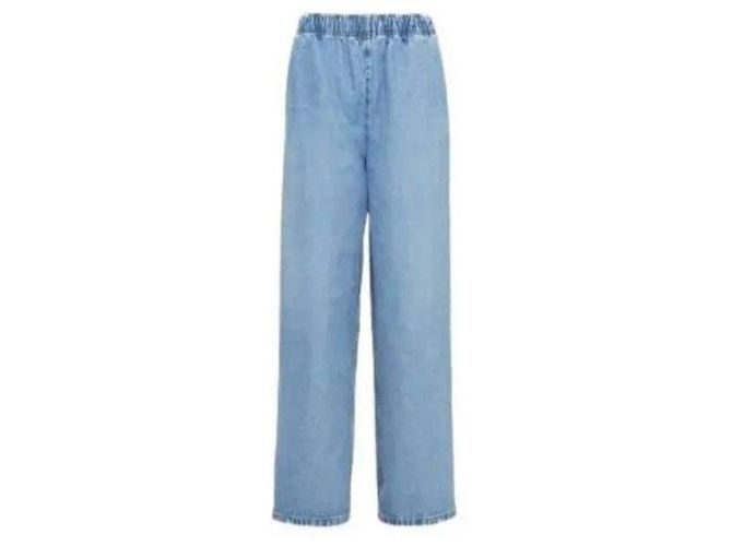 Prada Jeans in denim ampi OOO - vista 4