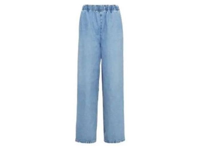 Prada Jeans in denim ampi OOO - vista 5