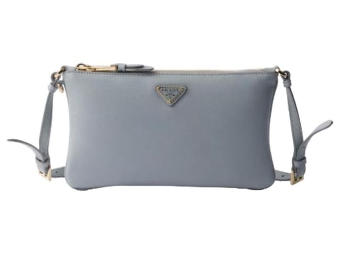 Prada Borsa a spalla in pelle Marrone - vista 2
